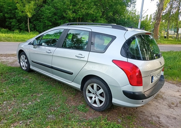 Peugeot 308 cena 14900 przebieg: 239000, rok produkcji 2011 z Toruń małe 277